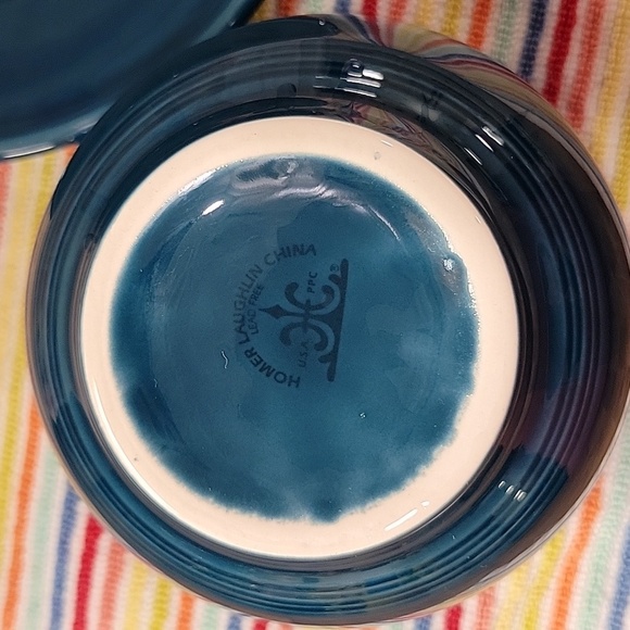 Fiesta Chili Bowl/Jumbo Saucer Set JUNIPER - Picture 2 of 5